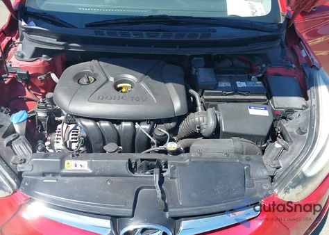 2016 Hyundai Elantra Value Edition from USA, damaged, VIN KMHDH4AE8GU491833